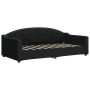 Sofá cama tela negro 90x190 cm de vidaXL, Camas y somieres - Ref: Foro24-354195, Precio: 212,62 €, Descuento: %