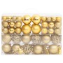 Christmas balls set 111 pieces gold polystyrene by vidaXL, Festive decorations - Ref: Foro24-356109, Price: 29,11 €, Discount: %