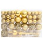 Christmas balls set 111 pieces gold polystyrene by vidaXL, Festive decorations - Ref: Foro24-356109, Price: 29,11 €, Discount: %