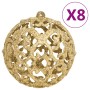 Christmas balls set 111 pieces gold polystyrene by vidaXL, Festive decorations - Ref: Foro24-356109, Price: 29,11 €, Discount: %