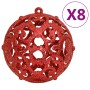 Christmas ball set 111 pieces red polystyrene by vidaXL, Festive decorations - Ref: Foro24-356110, Price: 27,42 €, Discount: %