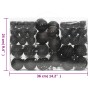 Christmas ball set 111 pieces black polystyrene by vidaXL, Festive decorations - Ref: Foro24-356116, Price: 54,91 €, Discount: %