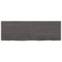 Encimera de baño madera tratada marrón oscuro 120x40x(2-6) cm de vidaXL, Encimeras - Ref: Foro24-3156236, Precio: 127,66 €, D...