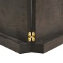 Encimera de baño madera tratada marrón oscuro 120x40x(2-6) cm de vidaXL, Encimeras - Ref: Foro24-3156236, Precio: 127,66 €, D...