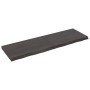 Encimera de baño madera tratada marrón oscuro 160x50x(2-6) cm de vidaXL, Encimeras - Ref: Foro24-3156254, Precio: 126,20 €, D...