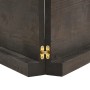 Encimera de baño madera tratada marrón oscuro 160x50x(2-6) cm de vidaXL, Encimeras - Ref: Foro24-3156254, Precio: 126,20 €, D...