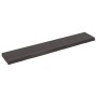 Encimera de baño madera tratada marrón oscuro 160x30x(2-6) cm de vidaXL, Encimeras - Ref: Foro24-3156250, Precio: 88,56 €, De...