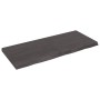 Encimera de baño madera tratada marrón oscuro 140x60x(2-6) cm de vidaXL, Encimeras - Ref: Foro24-3156248, Precio: 129,58 €, D...