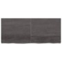 Encimera de baño madera tratada marrón oscuro 140x60x(2-6) cm de vidaXL, Encimeras - Ref: Foro24-3156248, Precio: 129,58 €, D...