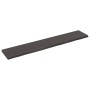 Encimera de baño madera tratada marrón oscuro 160x30x(2-4) cm de vidaXL, Encimeras - Ref: Foro24-3156249, Precio: 72,16 €, De...