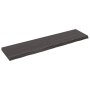 Encimera de baño madera tratada marrón oscuro 160x40x(2-6) cm de vidaXL, Encimeras - Ref: Foro24-3156252, Precio: 108,86 €, D...