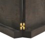 Encimera de baño madera tratada marrón oscuro 160x40x(2-6) cm de vidaXL, Encimeras - Ref: Foro24-3156252, Precio: 108,86 €, D...