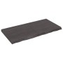 Encimera de baño madera tratada marrón oscuro 120x60x(2-6) cm de vidaXL, Encimeras - Ref: Foro24-3156240, Precio: 114,99 €, D...