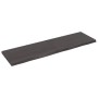 Encimera de baño madera tratada marrón oscuro 140x40x(2-4) cm de vidaXL, Encimeras - Ref: Foro24-3156243, Precio: 79,51 €, De...