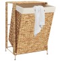 Water hyacinth dirty clothes basket 44x34x64 cm by vidaXL, Laundry baskets - Ref: Foro24-355186, Price: 88,03 €, Discount: %