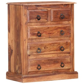 Solid Sheesham wood chest of drawers 60x35x75 cm by vidaXL, Drawers - Ref: Foro24-286395, Price: 299,99 €, Discount: %