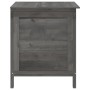 Solid wood garden chest anthracite gray fir 50x49x56.5cm by vidaXL, Outdoor storage boxes - Ref: Foro24-364750, Price: 92,98 ...