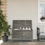 Solid fir wood garden chest 99x49.5x58.5 cm by vidaXL, Outdoor storage boxes - Ref: Foro24-364754, Price: 132,59 €, Discount: %