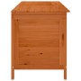 Garden chest solid brown fir wood 150x50x56.5 cm by vidaXL, Outdoor storage boxes - Ref: Foro24-364759, Price: 157,66 €, Disc...