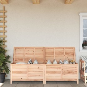 Solid fir wood garden chest 198.5x50x56.5 cm by vidaXL, Outdoor storage boxes - Ref: Foro24-364760, Price: 200,99 €, Discount: %