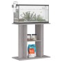 Sonoma-grauer Aquarienständer aus Holzwerkstoff, 60 x 30 x 60 cm von vidaXL, Aquarium unterstützt - Ref: Foro24-833573, Preis...