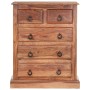 Solid Sheesham wood chest of drawers 60x35x75 cm by vidaXL, Drawers - Ref: Foro24-286395, Price: 299,48 €, Discount: %