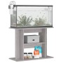 Grauer Holzwerkstoff Aquarienhalter Beton 80x35x60cm von vidaXL, Aquarium unterstützt - Ref: Foro24-833579, Preis: 49,71 €, R...