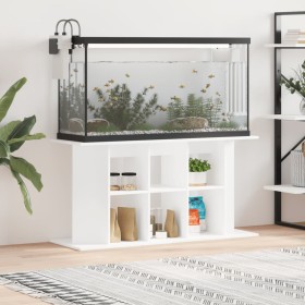 Aquarienhalter aus Holzwerkstoff weiß 120x40x60 cm von vidaXL, Aquarium unterstützt - Ref: Foro24-833591, Preis: 82,99 €, Rab...