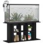 Schwarze Aquariumhalterung aus Holzwerkstoff, 120 x 40 x 60 cm von vidaXL, Aquarium unterstützt - Ref: Foro24-833592, Preis: ...