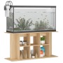 Aquariumhalterung aus Holzwerkstoff, Sonoma-Eiche, 120 x 40 x 60 cm von vidaXL, Aquarium unterstützt - Ref: Foro24-833594, Pr...