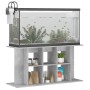 Betongrauer Aquariumständer aus technischem Holz, 120 x 40 x 60 cm von vidaXL, Aquarium unterstützt - Ref: Foro24-833595, Pre...