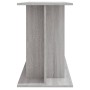 Sonoma gray engineered wood aquarium support 120x40x60 cm by vidaXL, Aquarium supports - Ref: Foro24-833597, Price: 99,39 €, ...