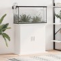 Weiße Aquariumhalterung aus Holzwerkstoff, 81 x 36 x 73 cm von vidaXL, Aquarium unterstützt - Ref: Foro24-833599, Preis: 94,4...