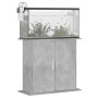 Soporte de acuario madera ingeniería gris hormigón 81x36x73 cm de vidaXL, Soportes para acuarios - Ref: Foro24-833603, Precio...