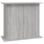 Sonoma gray engineered wood aquarium support 81x36x73 cm by vidaXL, Aquarium supports - Ref: Foro24-833605, Price: 103,39 €, ...