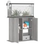 Soporte para acuario madera ingeniería gris Sonoma 81x36x73 cm de vidaXL, Soportes para acuarios - Ref: Foro24-833605, Precio...