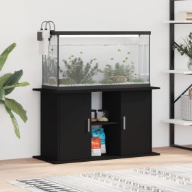 Aquarienständer Kunstholz schwarz 101x41x58 cm von vidaXL, Aquarium unterstützt - Ref: Foro24-833608, Preis: 117,48 €, Rabatt: %