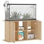 Engineered wood aquarium support Sonoma oak 101x41x58 cm by vidaXL, Aquarium supports - Ref: Foro24-833610, Price: 119,71 €, ...