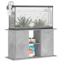 Betongrauer Aquariumständer aus technischem Holz, 101 x 41 x 58 cm von vidaXL, Aquarium unterstützt - Ref: Foro24-833611, Pre...