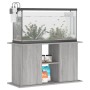 Sonoma-grauer Aquarienständer aus Holzwerkstoff, 101 x 41 x 58 cm von vidaXL, Aquarium unterstützt - Ref: Foro24-833613, Prei...