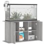 Sonoma-grauer Aquarienständer aus Holzwerkstoff, 101 x 41 x 58 cm von vidaXL, Aquarium unterstützt - Ref: Foro24-833613, Prei...