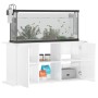 Aquarienhalter aus Holzwerkstoff weiß glänzend 121x41x58 cm von vidaXL, Aquarium unterstützt - Ref: Foro24-833617, Preis: 124...