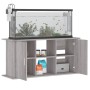 Sonoma-grauer Aquarienständer aus Holzwerkstoff, 121 x 41 x 58 cm von vidaXL, Aquarium unterstützt - Ref: Foro24-833621, Prei...