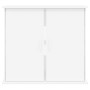 Glossy white engineered wood aquarium support 81x36x73 cm by vidaXL, Aquarium supports - Ref: Foro24-833625, Price: 108,78 €,...