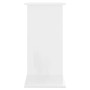 Glossy white engineered wood aquarium support 81x36x73 cm by vidaXL, Aquarium supports - Ref: Foro24-833625, Price: 108,78 €,...