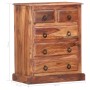 Solid Sheesham wood chest of drawers 60x35x75 cm by vidaXL, Drawers - Ref: Foro24-286395, Price: 299,48 €, Discount: %