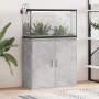 Betongrauer Aquariumständer aus technischem Holz, 81 x 36 x 73 cm von vidaXL, Aquarium unterstützt - Ref: Foro24-833627, Prei...