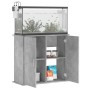 Betongrauer Aquariumständer aus technischem Holz, 81 x 36 x 73 cm von vidaXL, Aquarium unterstützt - Ref: Foro24-833627, Prei...