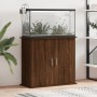 Aquarienständer aus eichenbraunem Holzwerkstoff, 81 x 36 x 73 cm von vidaXL, Aquarium unterstützt - Ref: Foro24-833630, Preis...