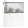 Weiße Aquariumhalterung aus Holzwerkstoff, 101 x 41 x 58 cm von vidaXL, Aquarium unterstützt - Ref: Foro24-833631, Preis: 117...